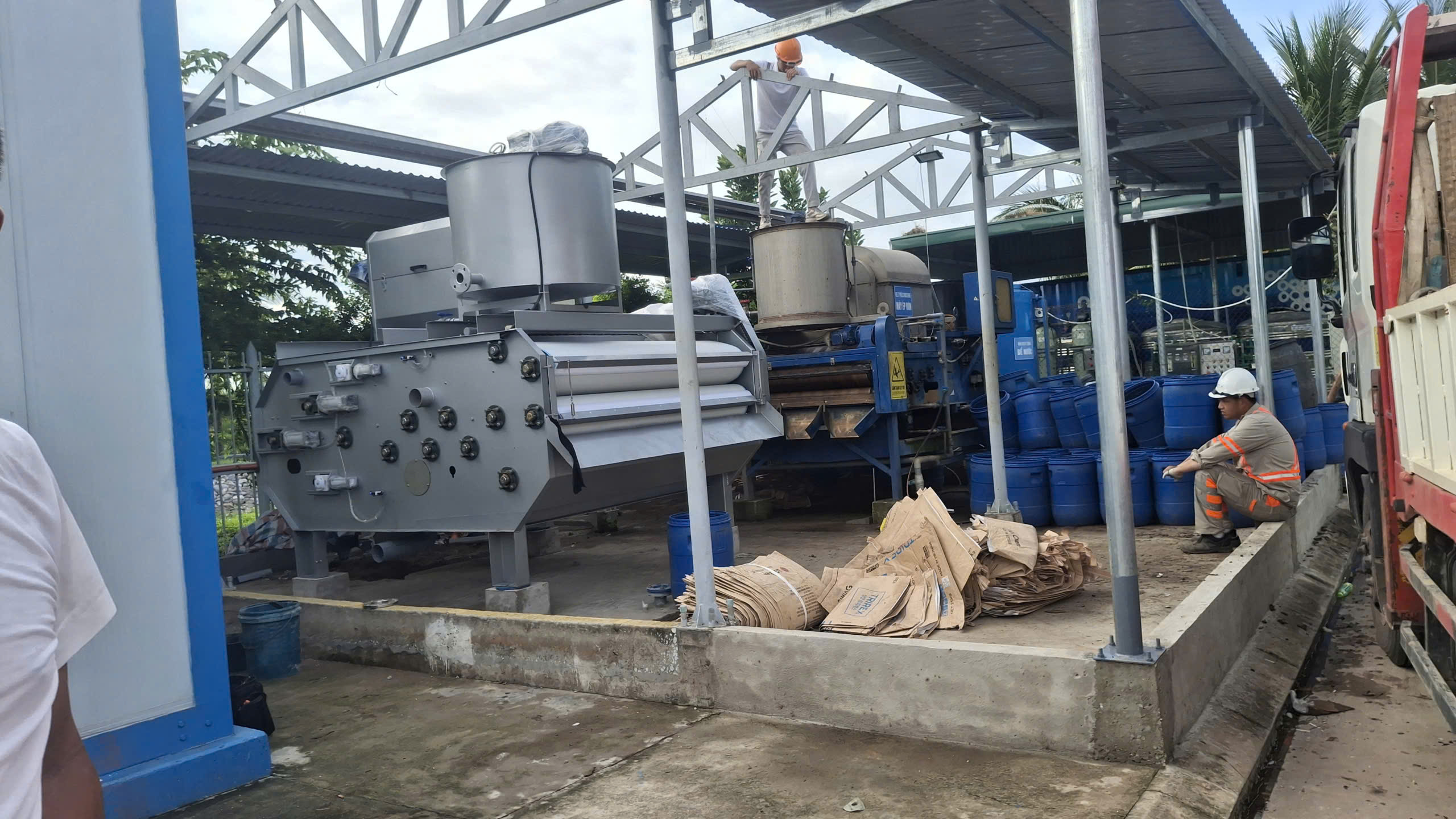 Máy ép bùn Băng tải Việt An