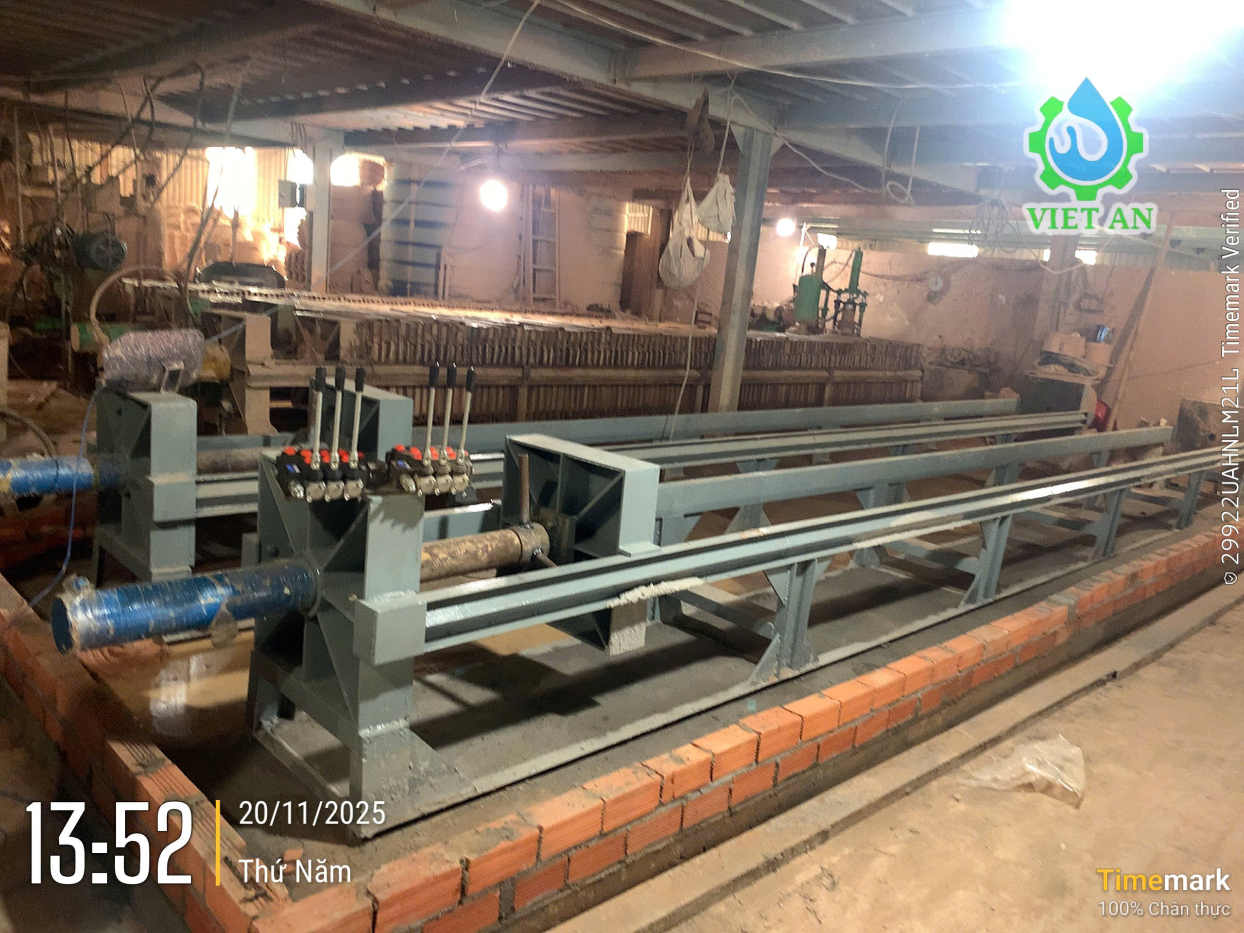 Máy ép lọc khung bản cho nhà máy cao lanh gốm sứ