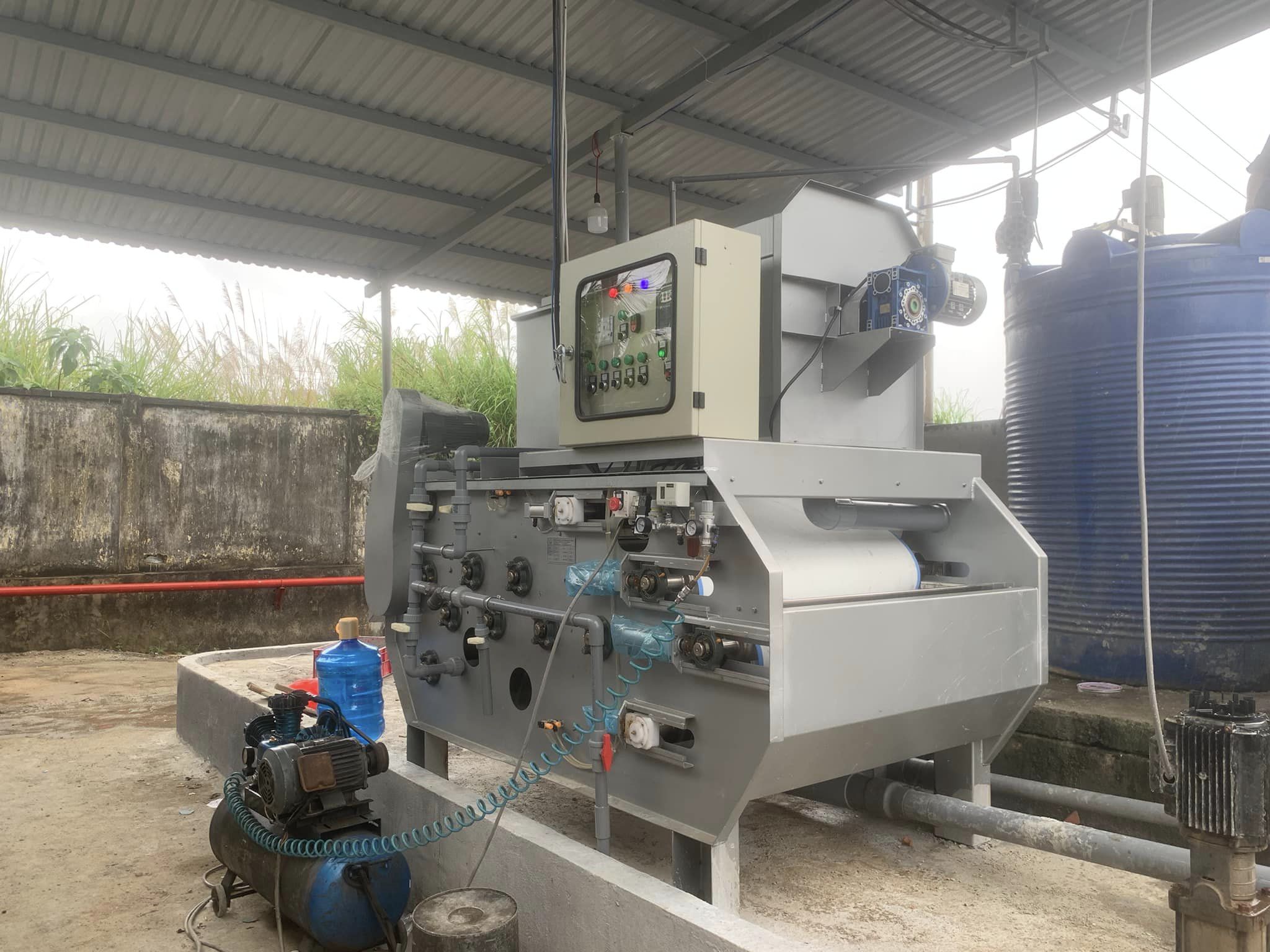 Máy ép bùn Băng tải Việt An