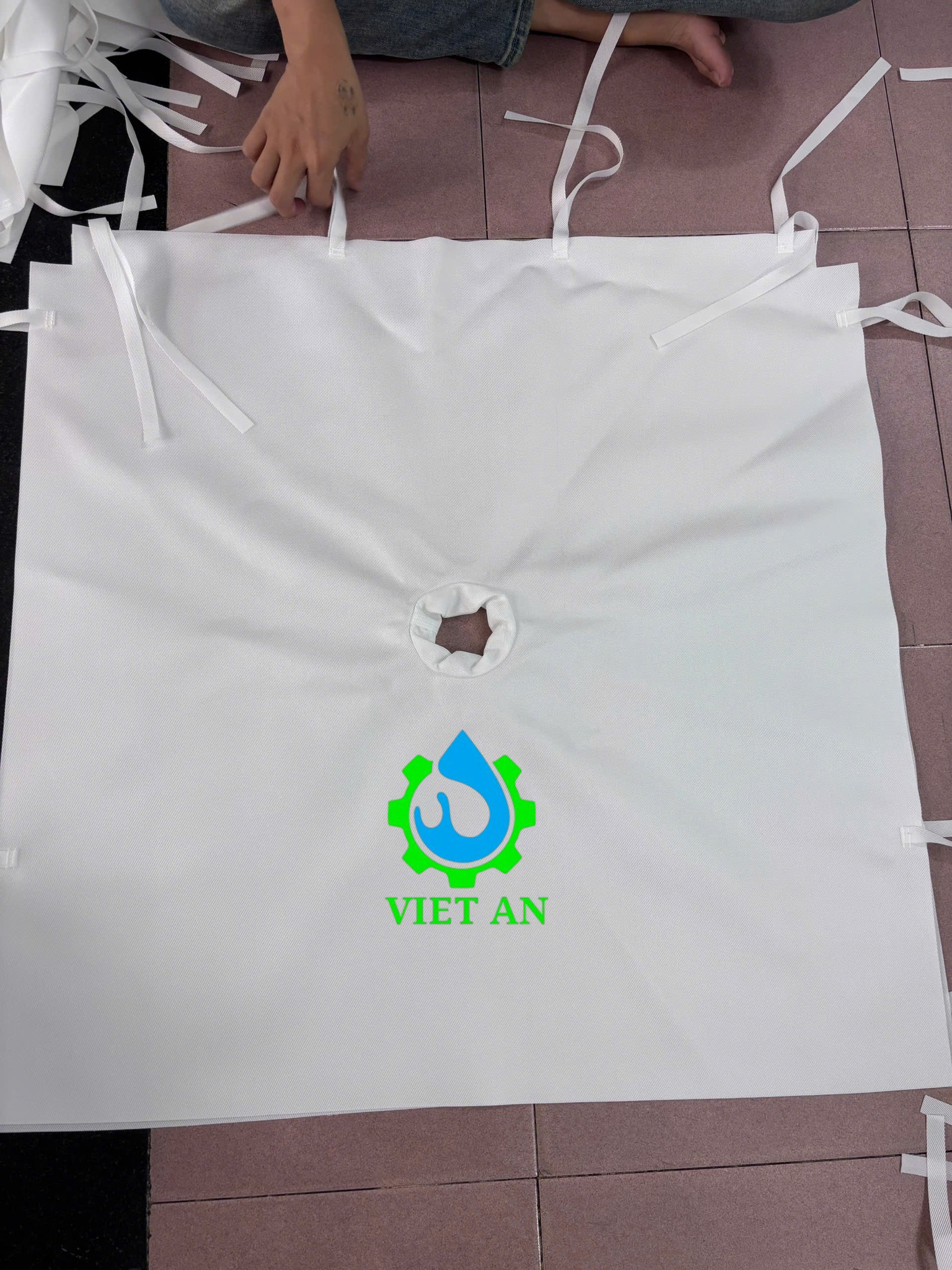 Vải lọc PP cho máy ép bùn