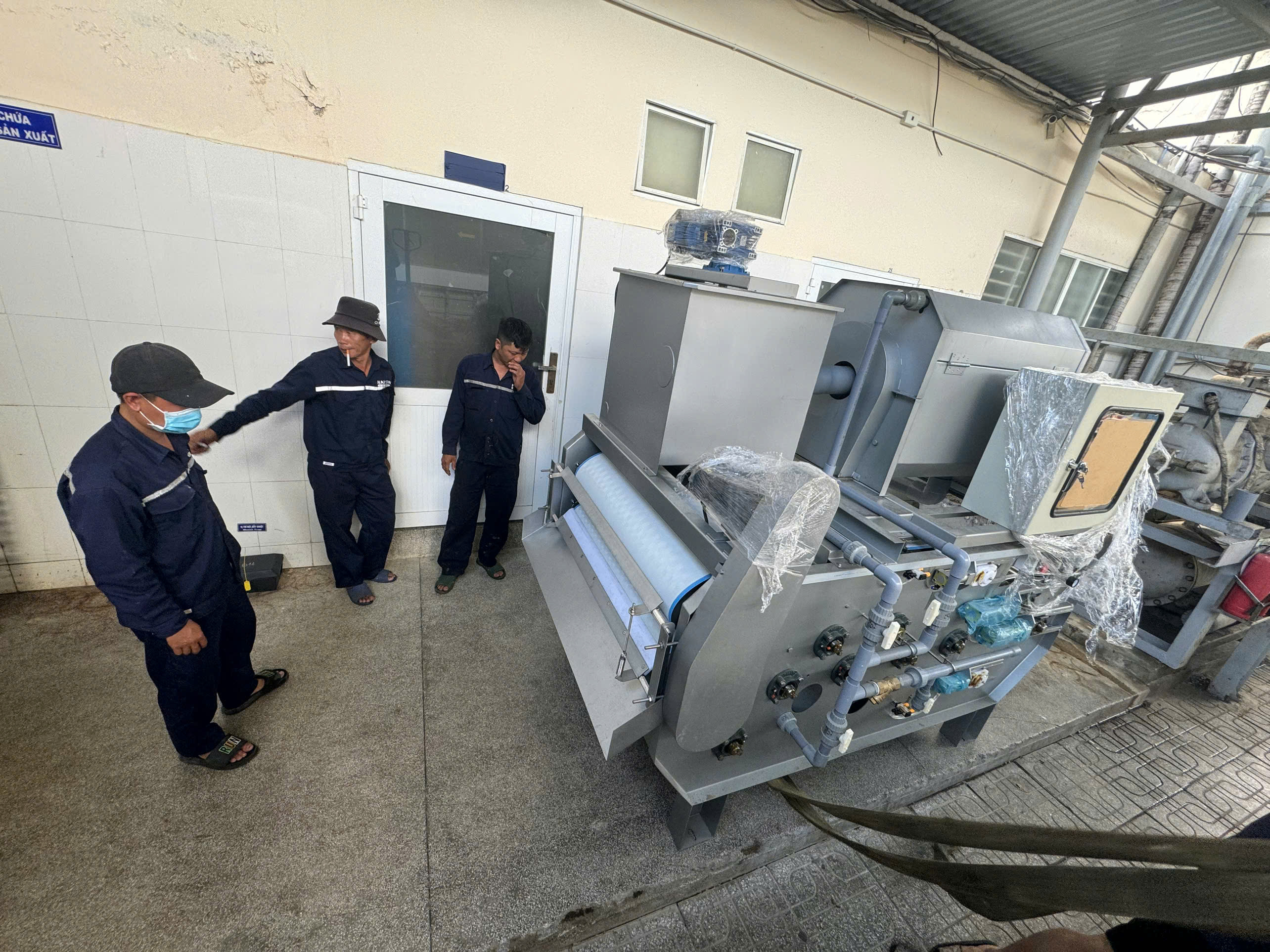 Máy ép bùn Băng tải Việt An